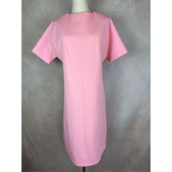 Vintage Plus Size Polyester Dress Mod 70s - Picture 1 of 7